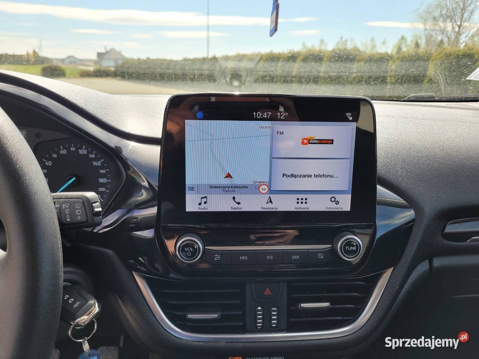 Ford Fiesta Mk8 Duża Nawigacja Tempomat Asystent 100KM Gniewczyna Łańcucka