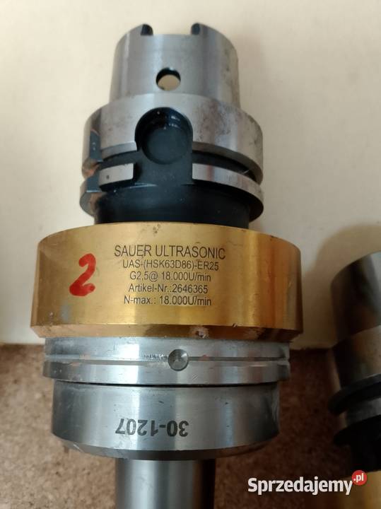 Trzpień Uchwyt Sauer Ultrasonic CNC Uchwyty wielkopolskie Nowy Tomyśl