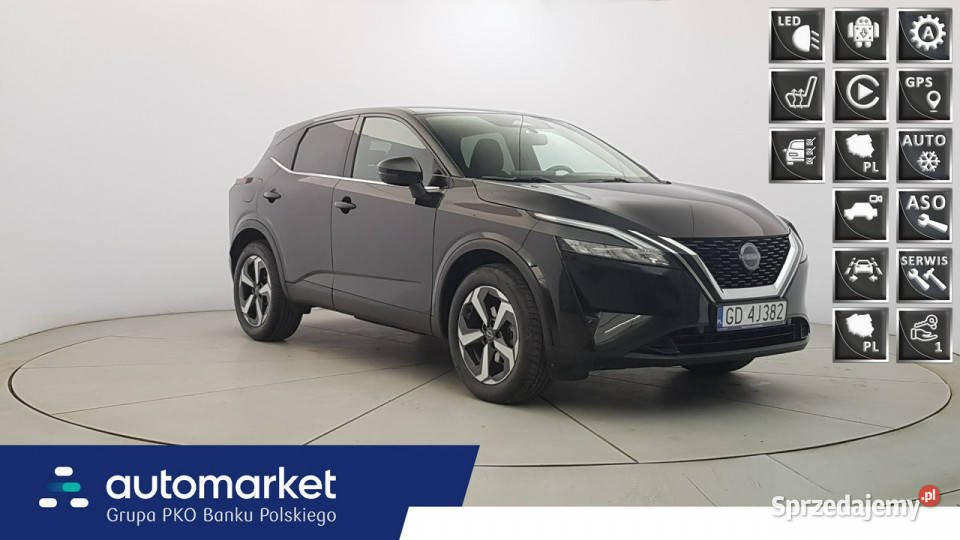 Nissan Qashqai 13 DIGT mHEV NConnecta Xtronic Z 20000km mazowieckie Warszawa
