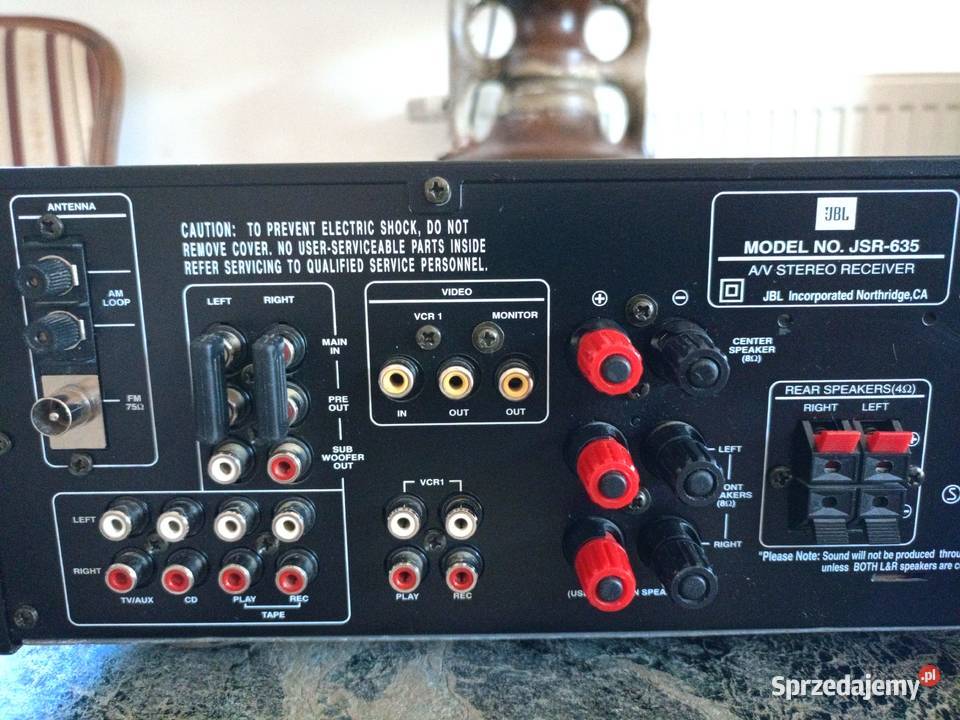 Amplituner JBL JSR635 Drawski Młyn