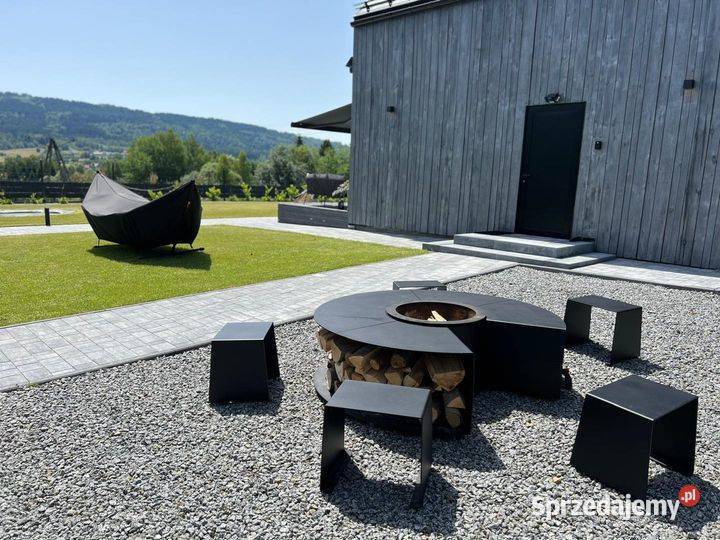 Palenisko ogrodowe stalowe czarne 150 Poznań