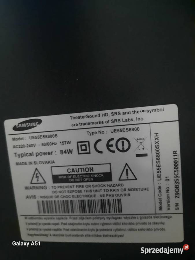 Tv samsung 55 Telewizory Brzeszcze