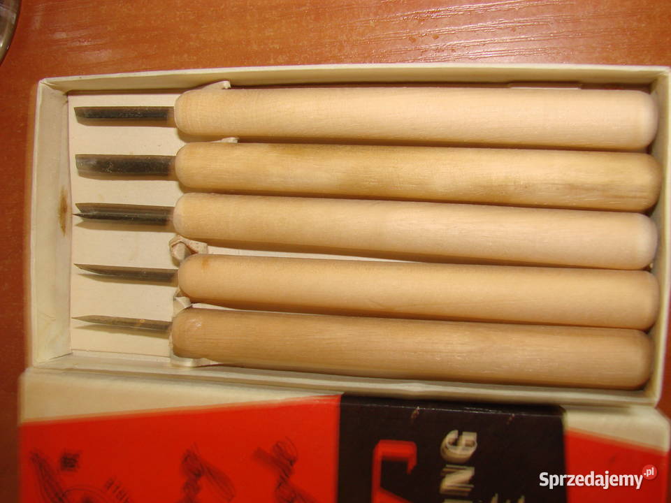 dłuta grawerskie PRL Pruszcz Gdański