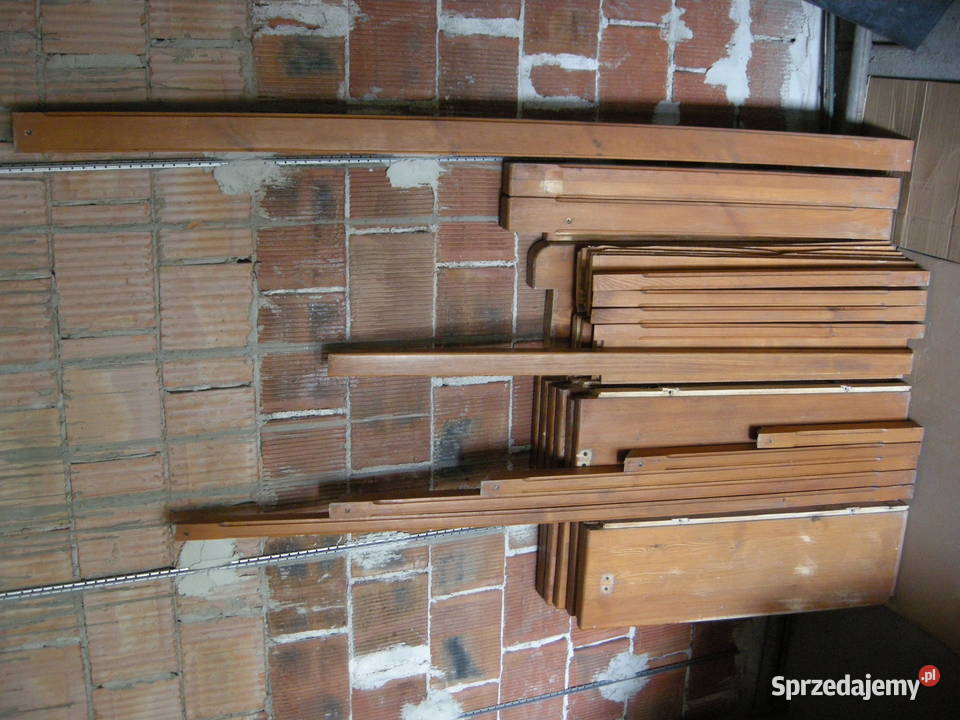 Używane schody drewniane z demontażu Skawina