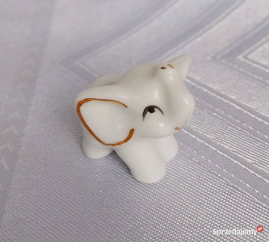 figurka porcelanowa mały słoń podlaskie Suwałki