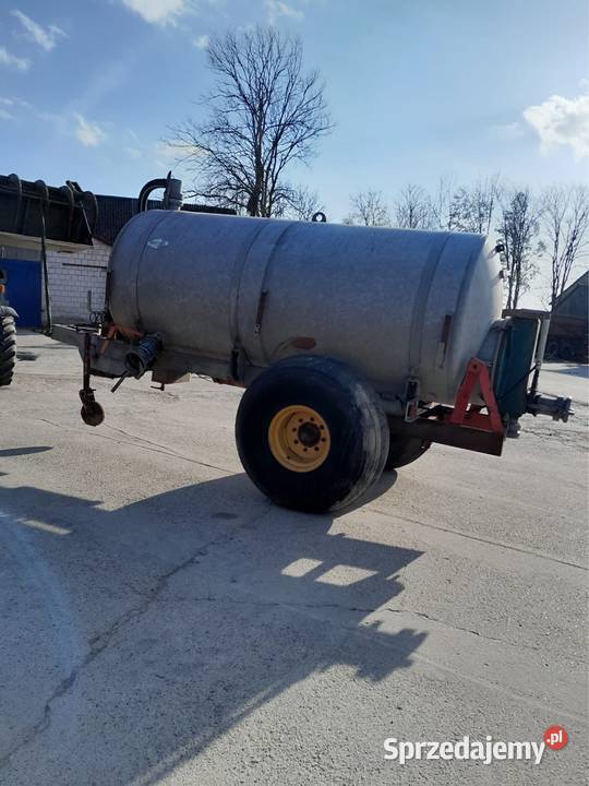 Beczkowóz do gnojowicy 6000L w ocynku nieuszkodzony