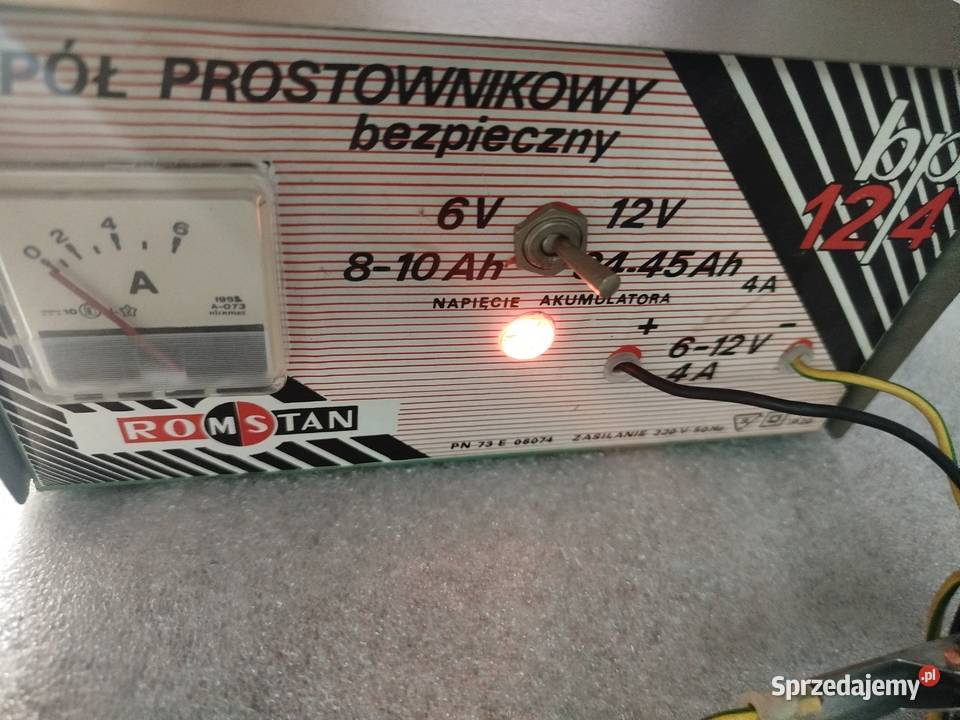 Prostownik Zespół prostownikowy bezpieczny 6V12v Zgierz