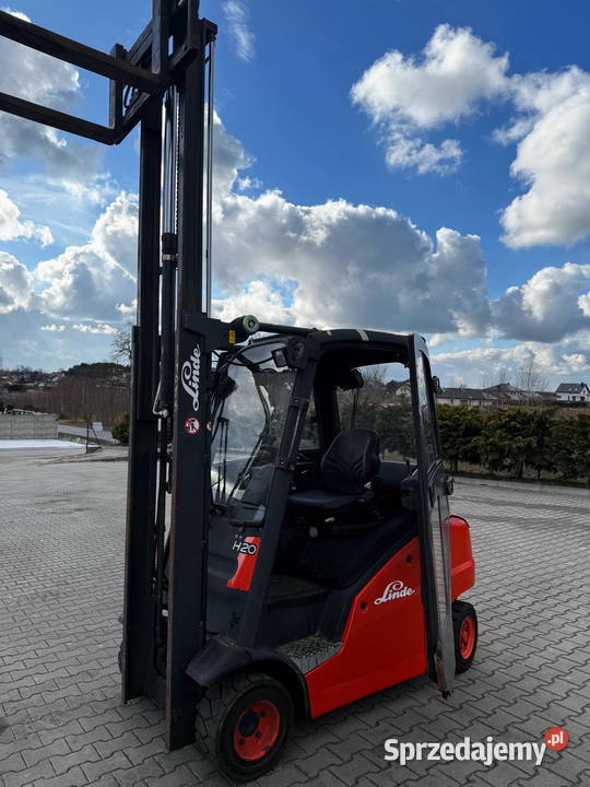 wózek widłowy LINDE H20D 315m seria 391 kabina Linde Działoszyn