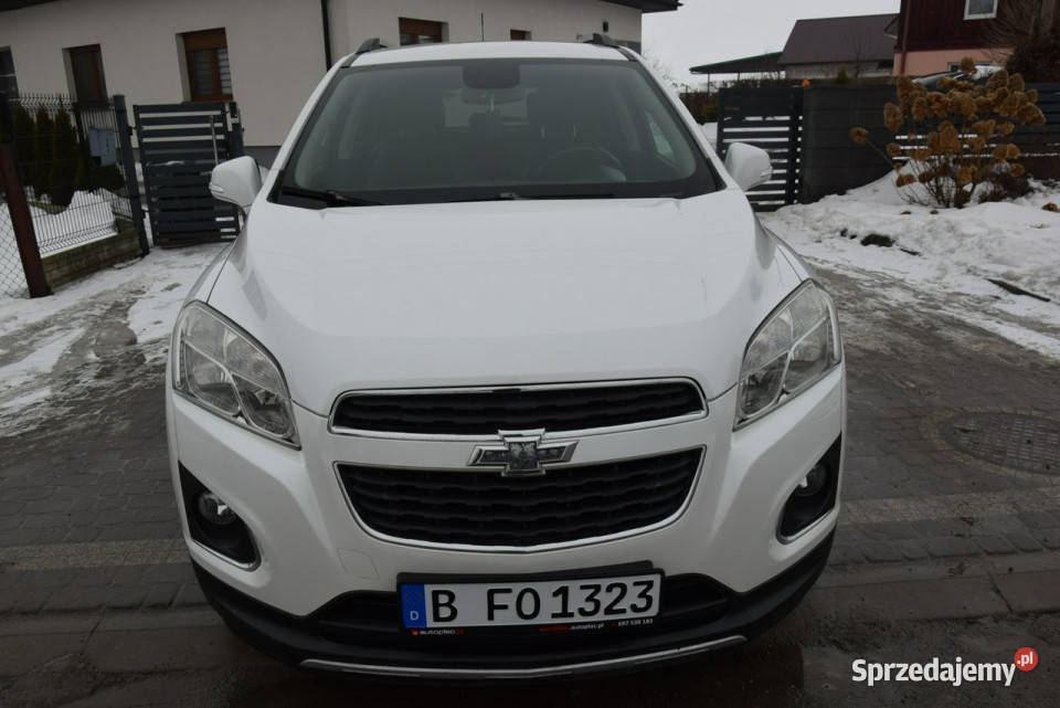 Chevrolet Trax 16 MPI Biała Perła Klima Kamera serwisowany w ASO podkarpackie Majdan Sieniawski