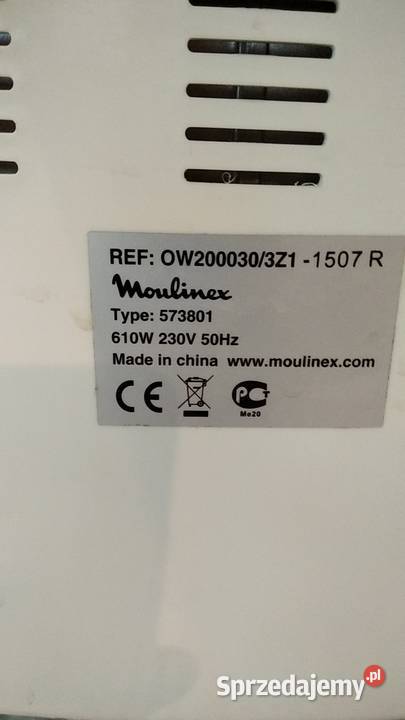 Wypiekacz do chleba Moulinex ow200030 Koło
