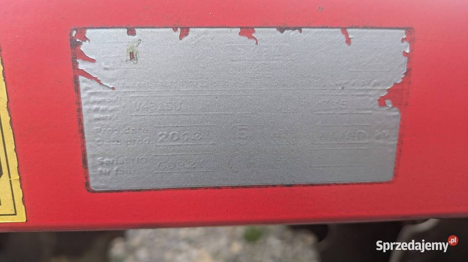 Brona talerzowa 315 Różaniec sprzedam