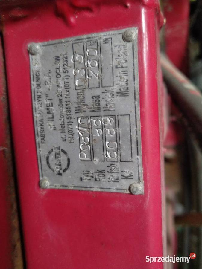 Opryskiwacz Pilmet 12m 15m 400l 450l nieuszkodzony Zemborzyce Dolne