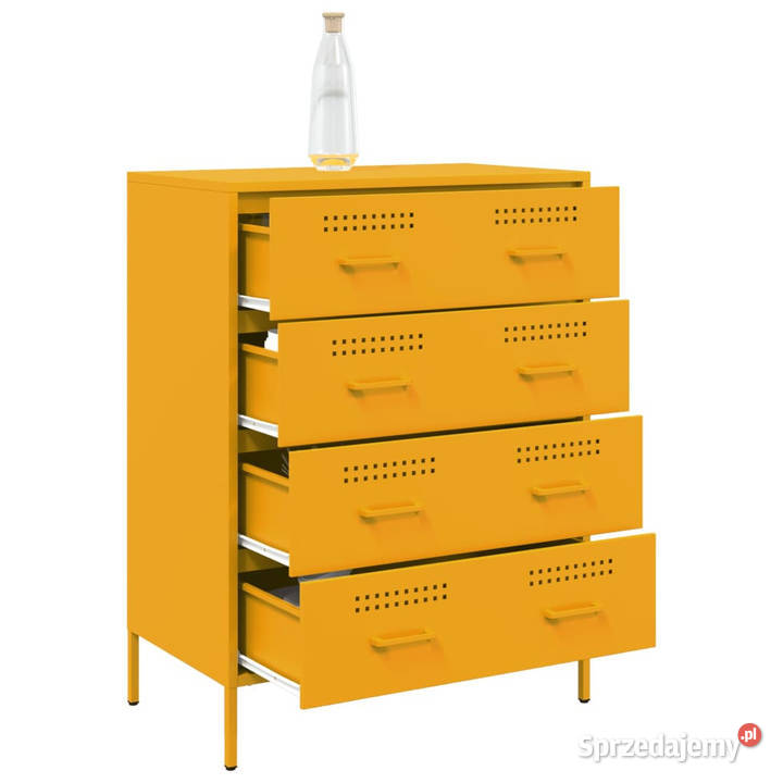 Szafka musztardowa 68x39x89 stalowa WM842985 Warszawa
