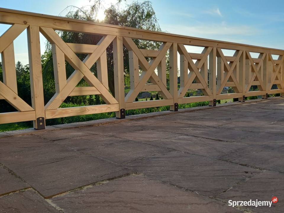 Barierkibalustrady drewniane Warszawa