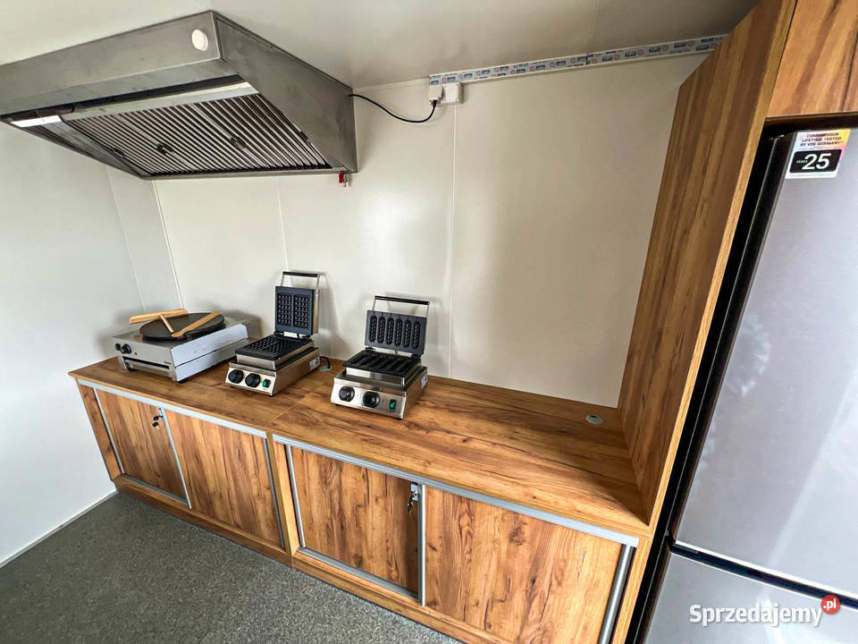 Budka gastronomiczna przyczepa gofry naleśniki Rok produkcji 2025 Kotlin