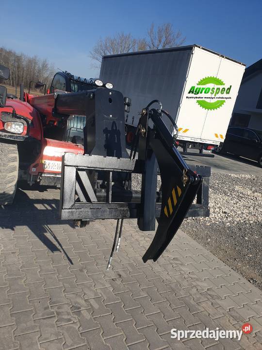 Chwytak do drewna na paleciak TRANSPORT NOWY Leśnictwo Tarnowskie Góry