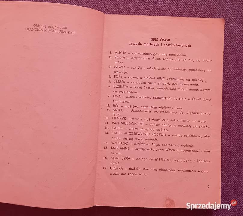 Joanna Chmielweska Wszystko czerwone Czytelnik wielkopolskie Koźminek sprzedam