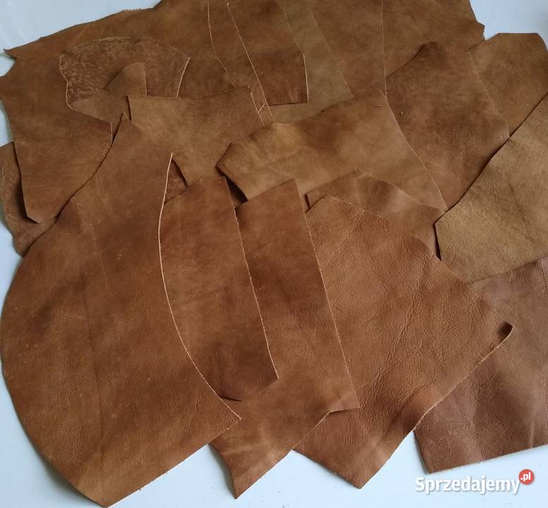 Skóra 340 g Licowa Włoska średnie i małe kawałki Gdańsk