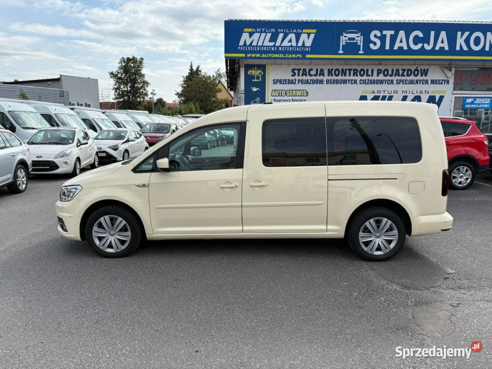 Volkswagen Caddy Caddy 20150 Niepełnosprawnych podgrzewane fotele dolnośląskie Syców
