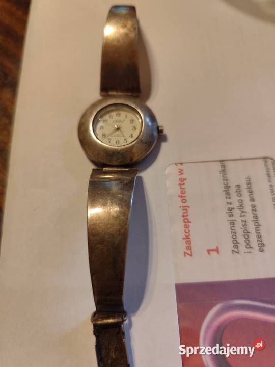 Srebrny zegarek damski Warszawa