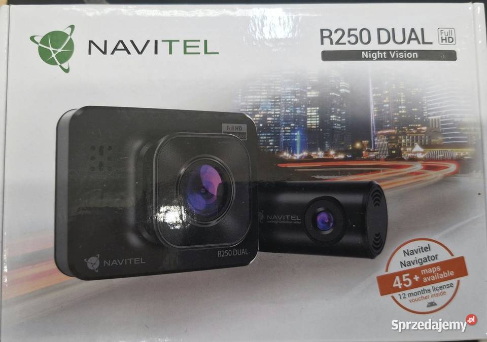 Stan Igła Wideorejestrator NAVITEL R250 DUAL Łódź