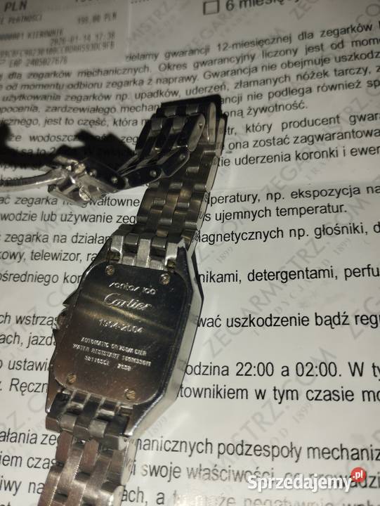 Replika zegarka Cartier Damskie Kraków