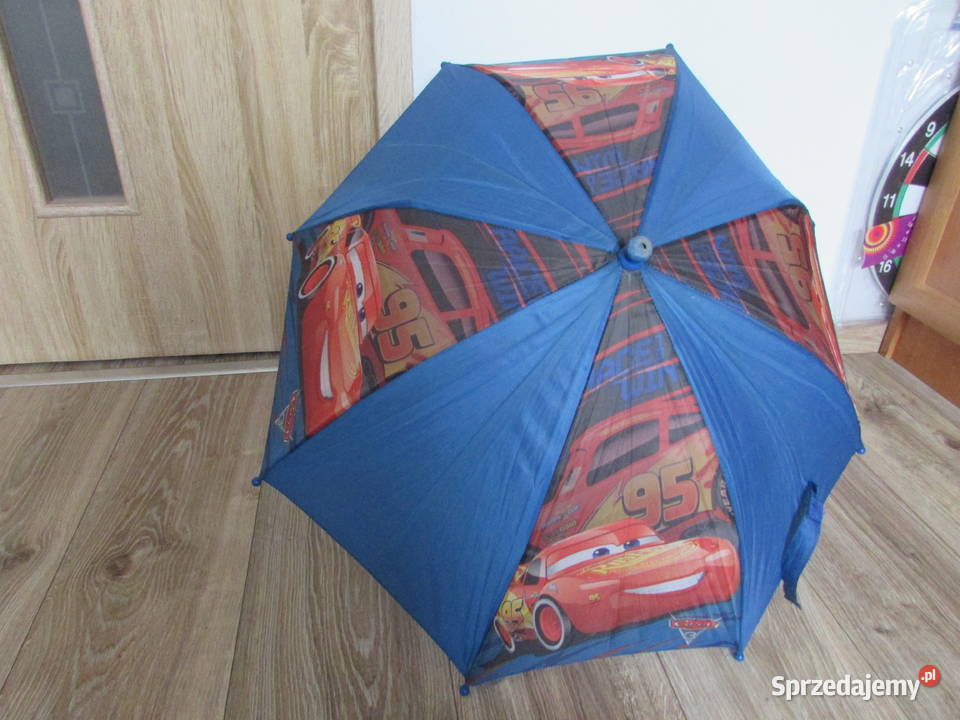 plecak i parasol Zygzak McQueen Cars Auta zestaw Kraków