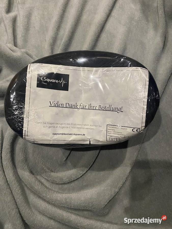 Poduszka ortopoedyczna czarny małopolskie Wadowice