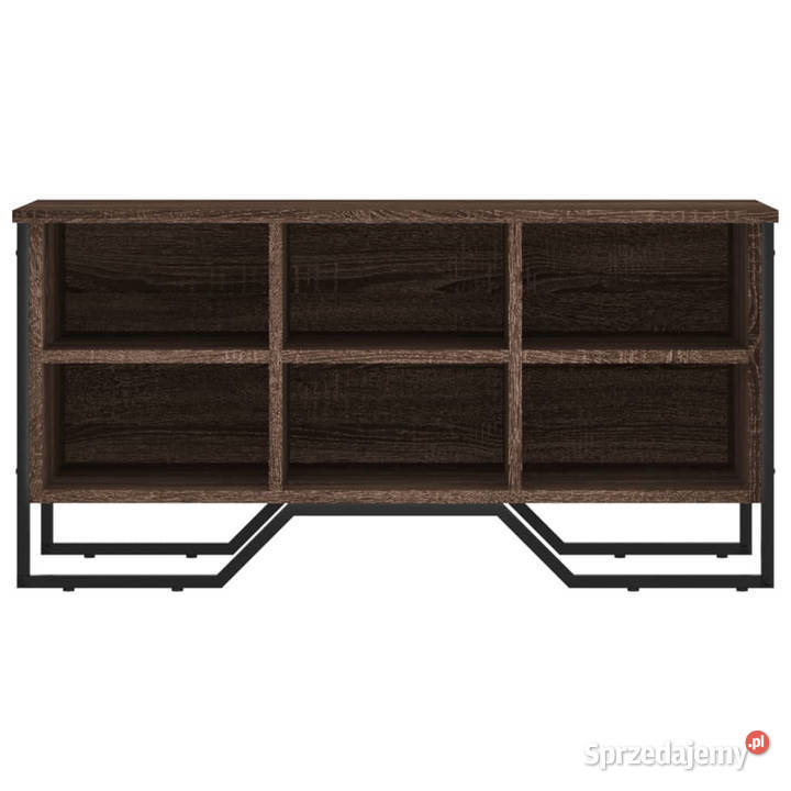 Szafa na buty brązowy dąb 90x38x455 WM848643 Warszawa