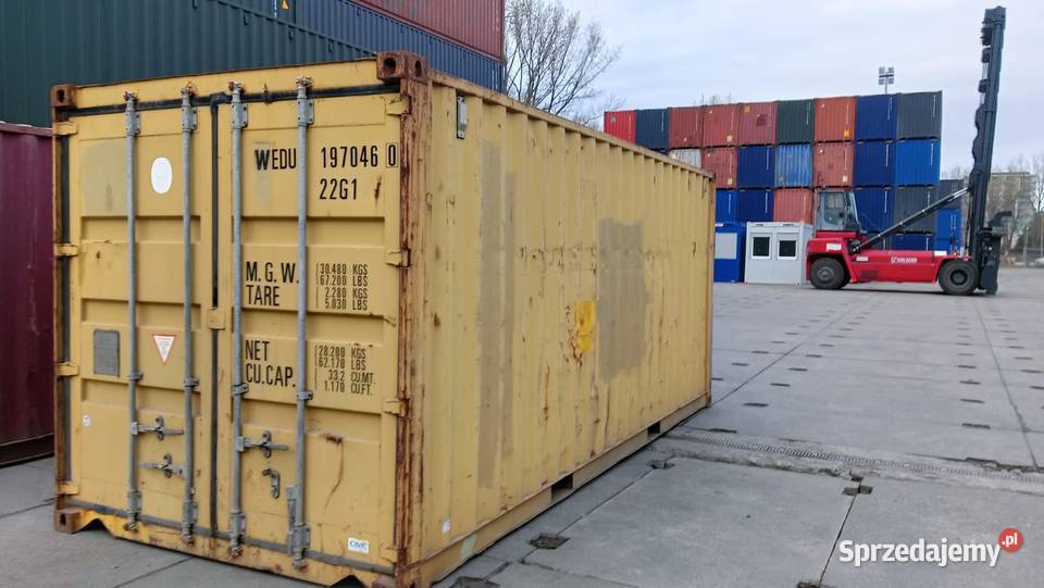 Kontener morski 20 DV 6 metrowy Sprzedam Rzeszów