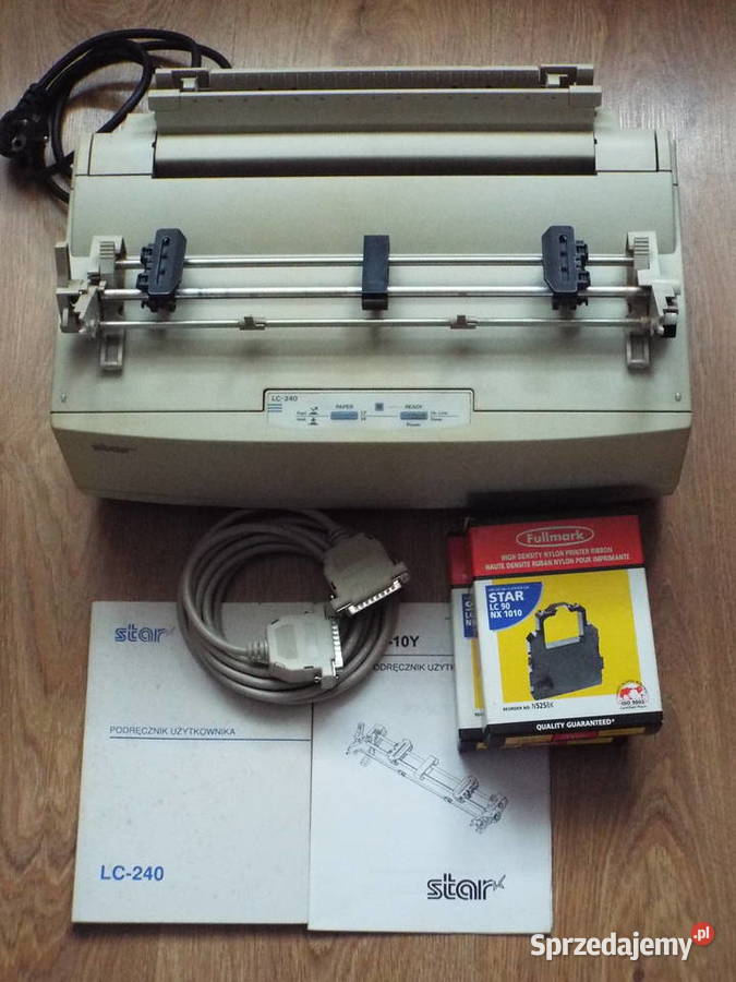 Drukarka wierszowa Star LC240 z dodatkami Będzin