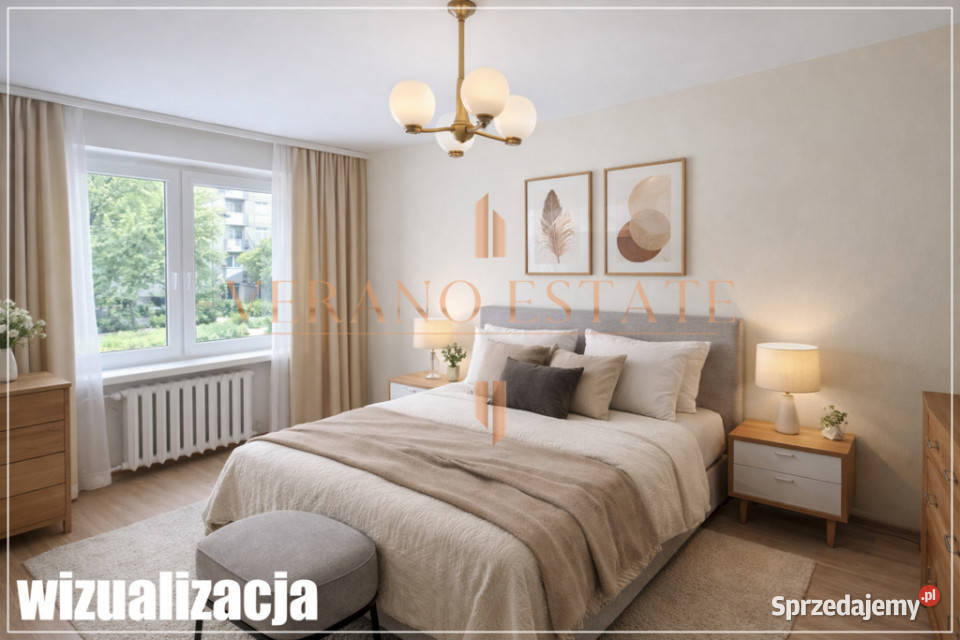 Wysoki Parter loggia 3 pokoje 60m2 Sprzedaż