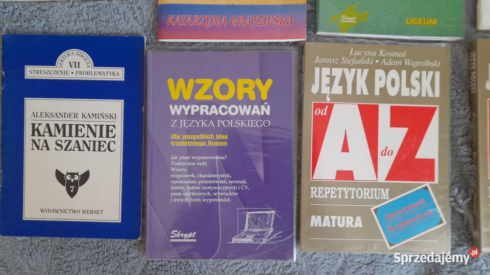 tematyka do języka polskiego streszczenia lektur Słupsk