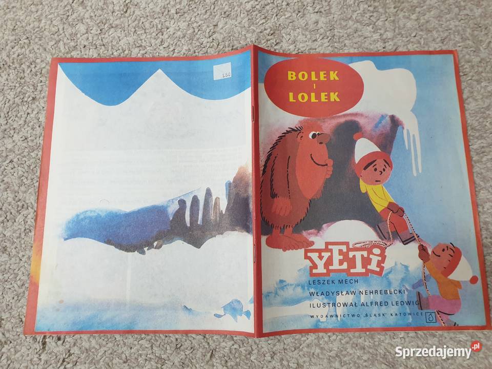Bolek i Lolek Yeti historyjka obrazkowa komiks Kultura i Rozrywka Gdynia