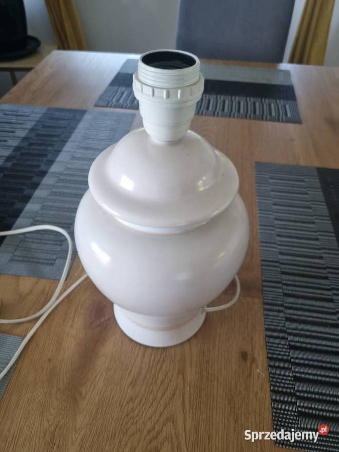 Lampa stołowa bez abażura Wola Podłężna