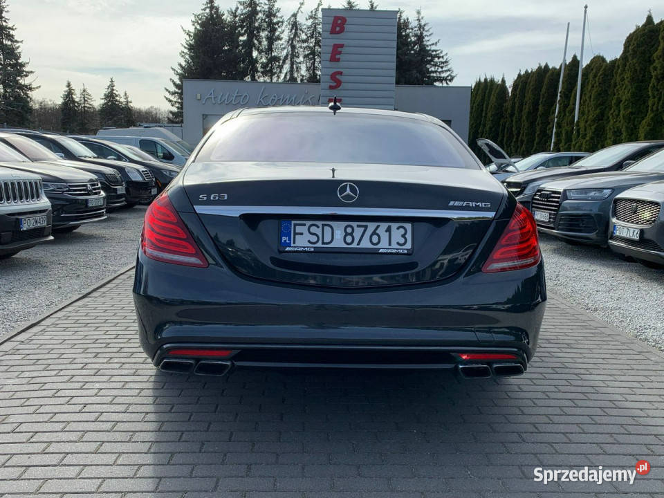 Mercedes S 63 AMG S63 AMG Long Panorama Masaże elektryczne lusterka Baranowo