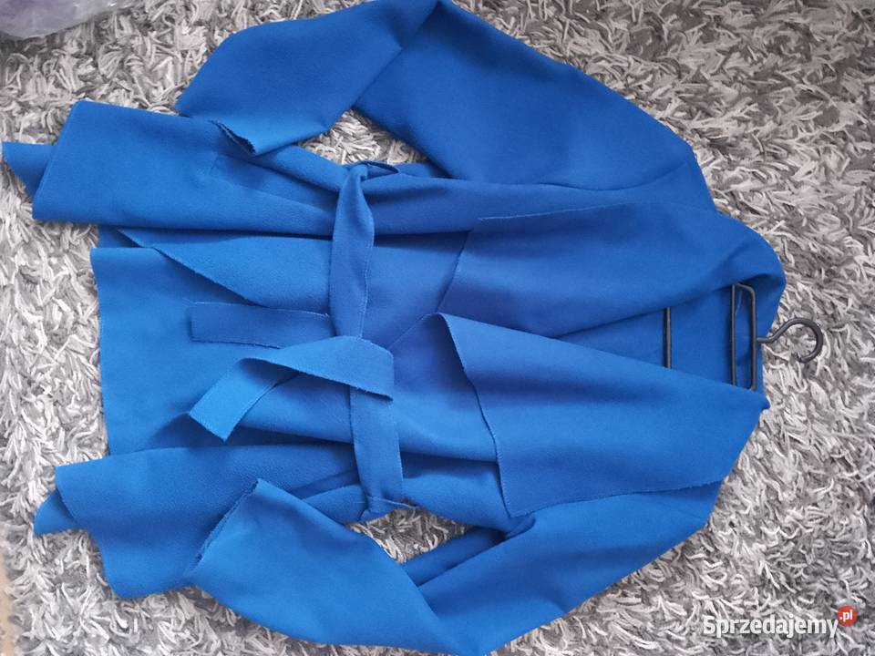 Płaszczyk flauszowy wiosenny Moda i Styl Chrzanów sprzedam