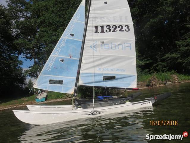 Katamaran Hobie Cat 16 przyczepa do transportu Warszawa