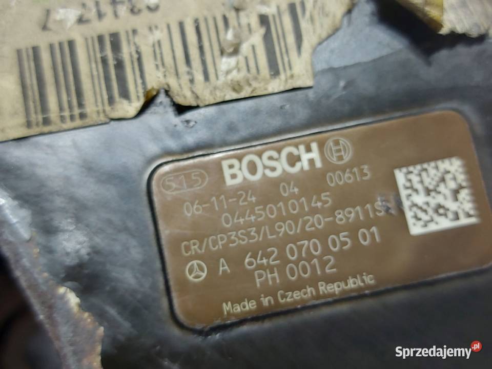 W211 W219 30 V6 CDI 642920 224 pompa wtryskowa świętokrzyskie