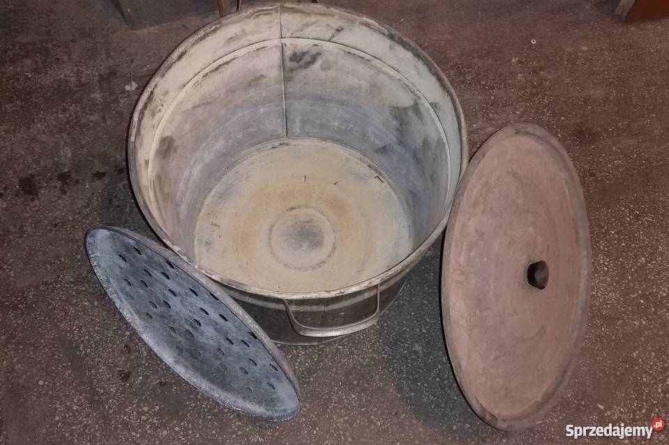 Stary KOCIOŁBALIA ocynkowany super gadżet na Warszawa