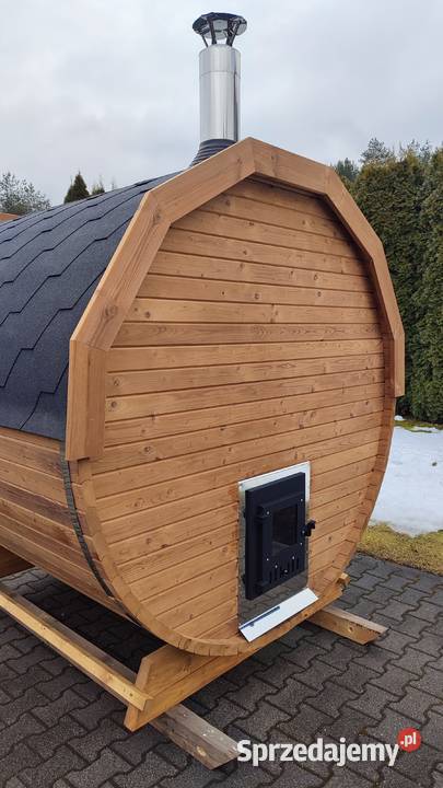 Sauna ogrodowa z THERMO DREWNA Zawiercie