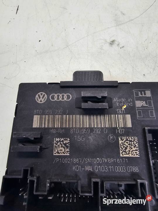 MODUŁ STEROWNIK DRZWI AUDI A4 B8 A5 Q5 Motoryzacja Przystajń sprzedam