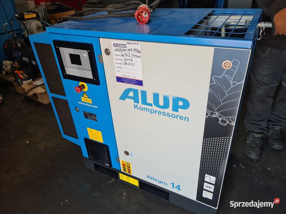 Kompresor śrubowy ALUP ALLEGRO 14 15 kw sprzedam