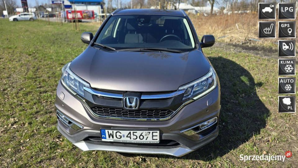 Honda CRV 20 B Gaz Podgrzewane Fotele Kamera podgrzewane fotele CR-V Karczew