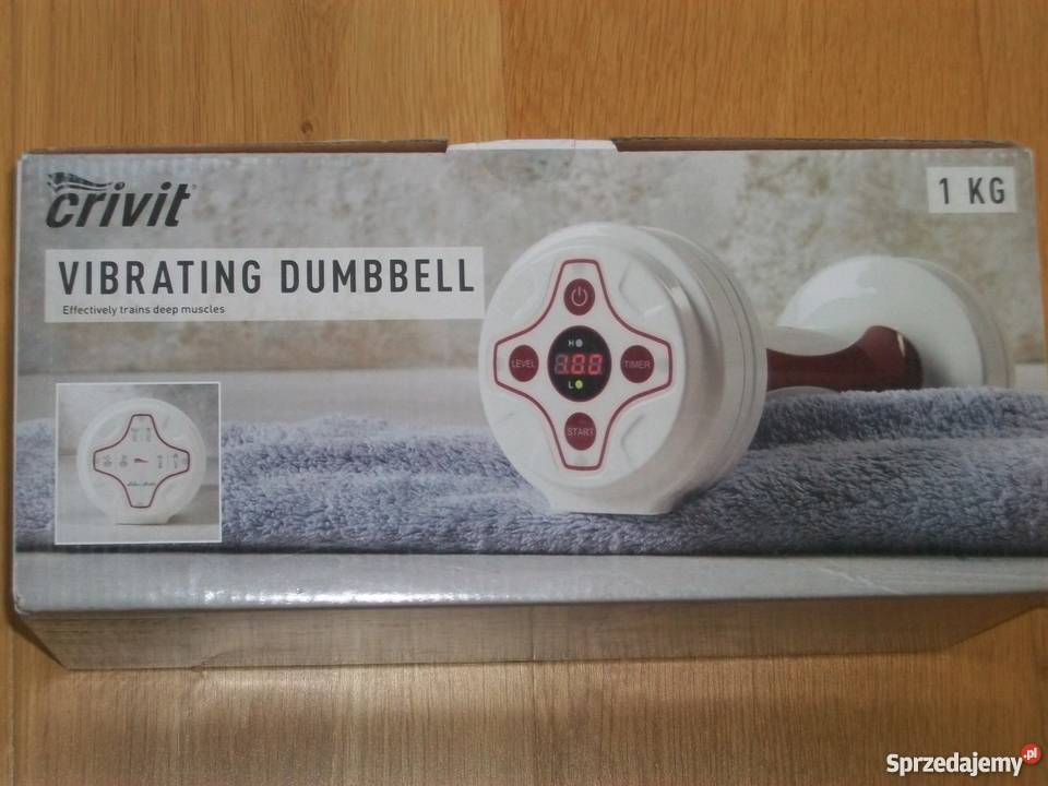 OKAZJA Hantel elektroniczny fitness z wibracją