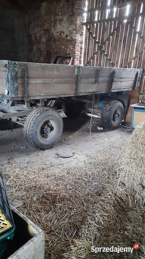 do sprzedania przyczepa dwuosiowa