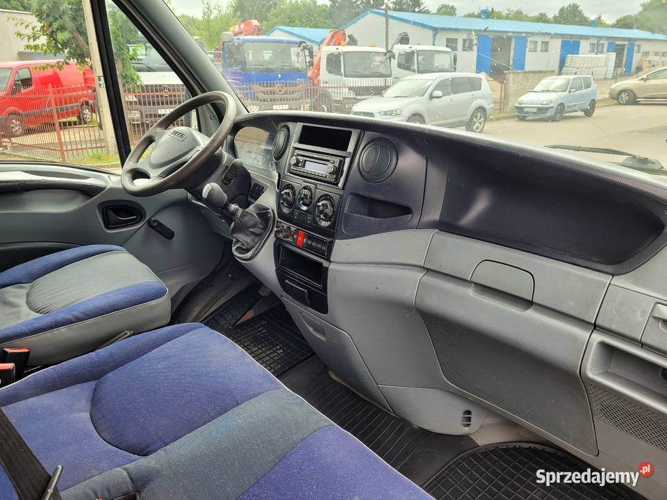 Iveco Daily 35C12 Doka 7 osób Kiper 3m Pilot bezwypadkowy Łańcut sprzedam