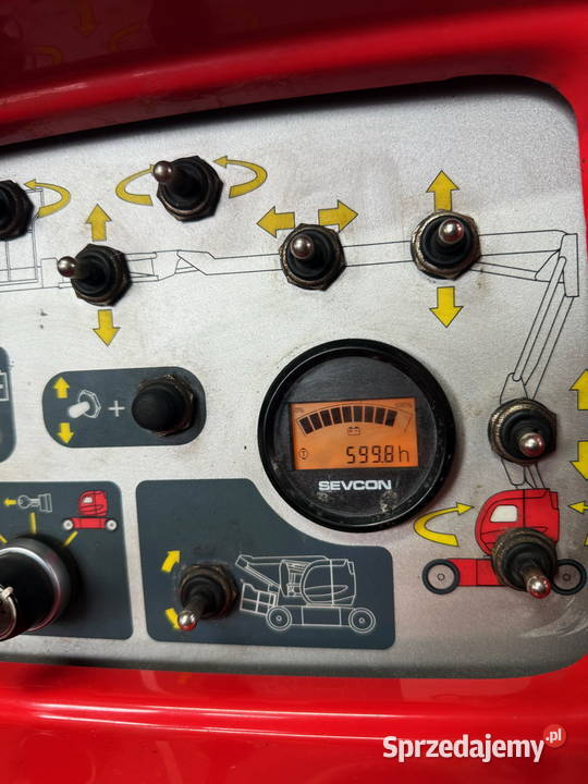 zwyżka podnośnik elektryczny MANITOU 120 AETJC 2 Działoszyn sprzedam