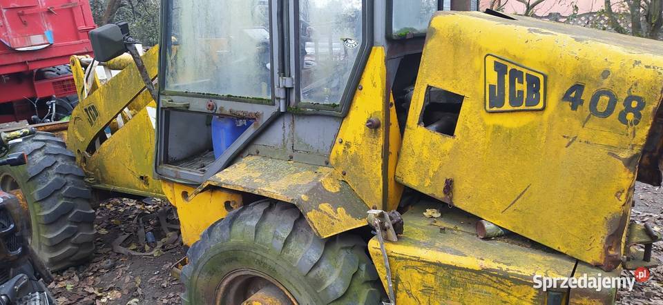 Ładowarka jcb 408 w całości na części wielkopolskie sprzedam