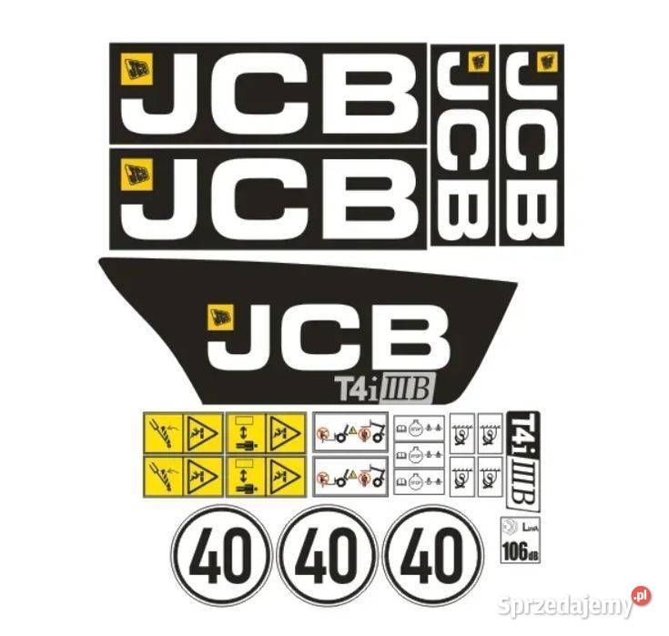 Naklejki oklejenie naklejka JCB T4i IIIB Janików sprzedam